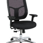 26″ x 20″ x 40″  Black Mesh Chair