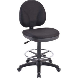 15" x 14" x 8" Black Adjustable Armrests Chair