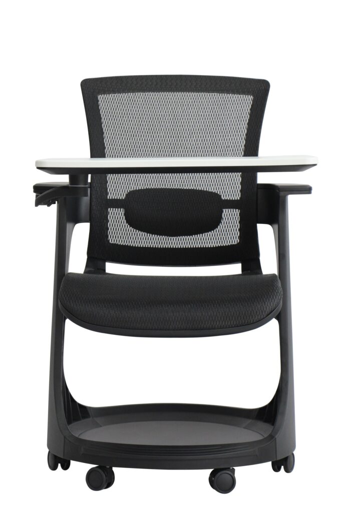 25″ x 25.4″ x 36.8″ Black Mesh Seat and Back Chair