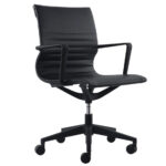 23.8″ x 20.8″ x 35.8″ Black Vinyl Flex Tilt Chair