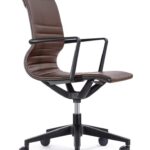23.8″ x 20.8″ x 35.8″ Brown Vinyl Felx Tilt Chair