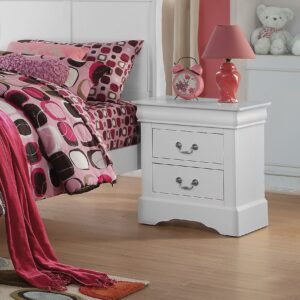 18" Superb Black High Gloss Nightstand