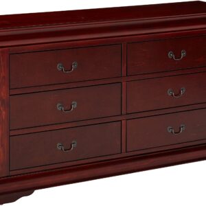 33" Black Three Drawer Dresser