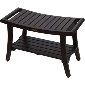 Chestnut Brown Square Bar Table