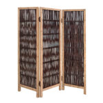 3 Panel Kirkwood Room Divider with Interconnecting Branches Design