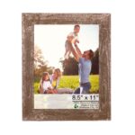 8.5″ x 11″ Rustic Espresso Picture Frame