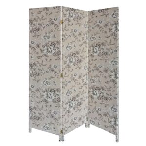 212 x 1 x 71 Metal Grey 6 Panel Screen