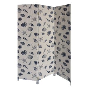 212 x 1 x 71 Metal Grey 6 Panel Screen