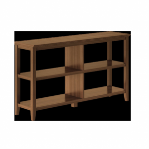Vance Olive Ash Burl Bookcase
