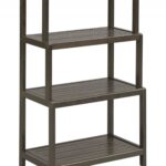 37″ Bookcase with 4 Shelves in Espresso