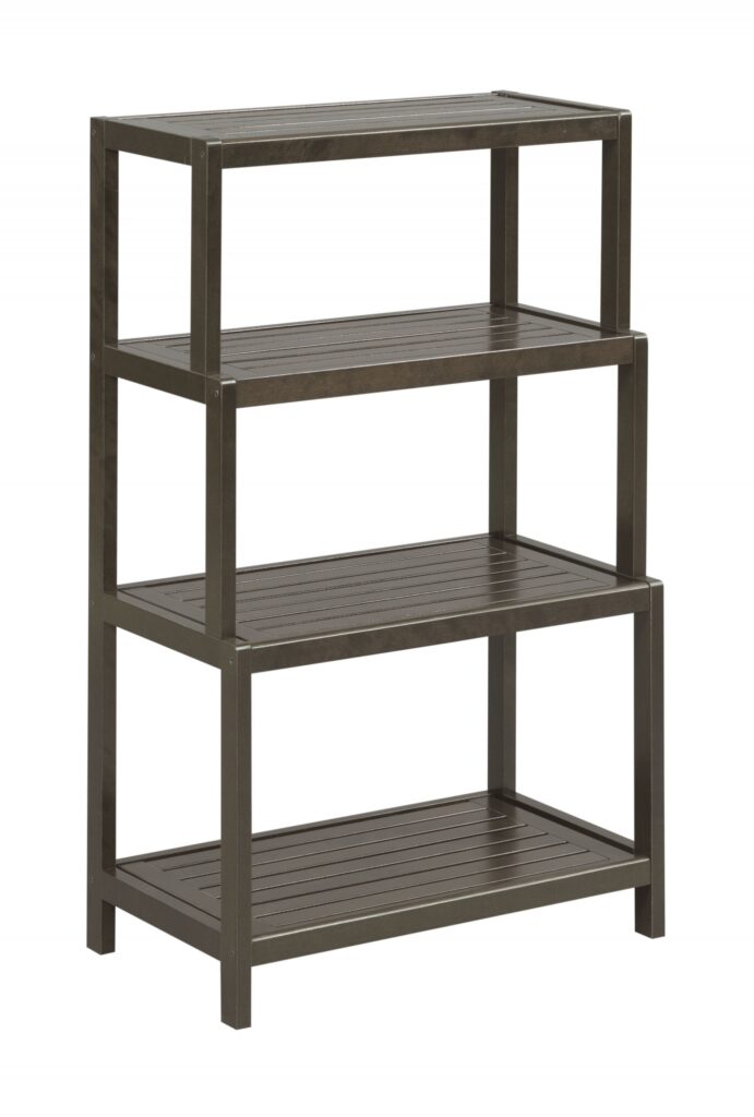 37″ Bookcase with 4 Shelves in Espresso