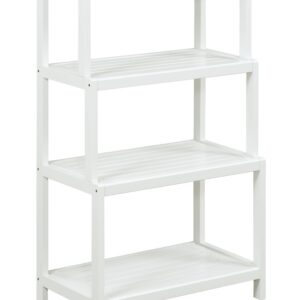 24 X 13 X 77 Back Glass Bookshelf