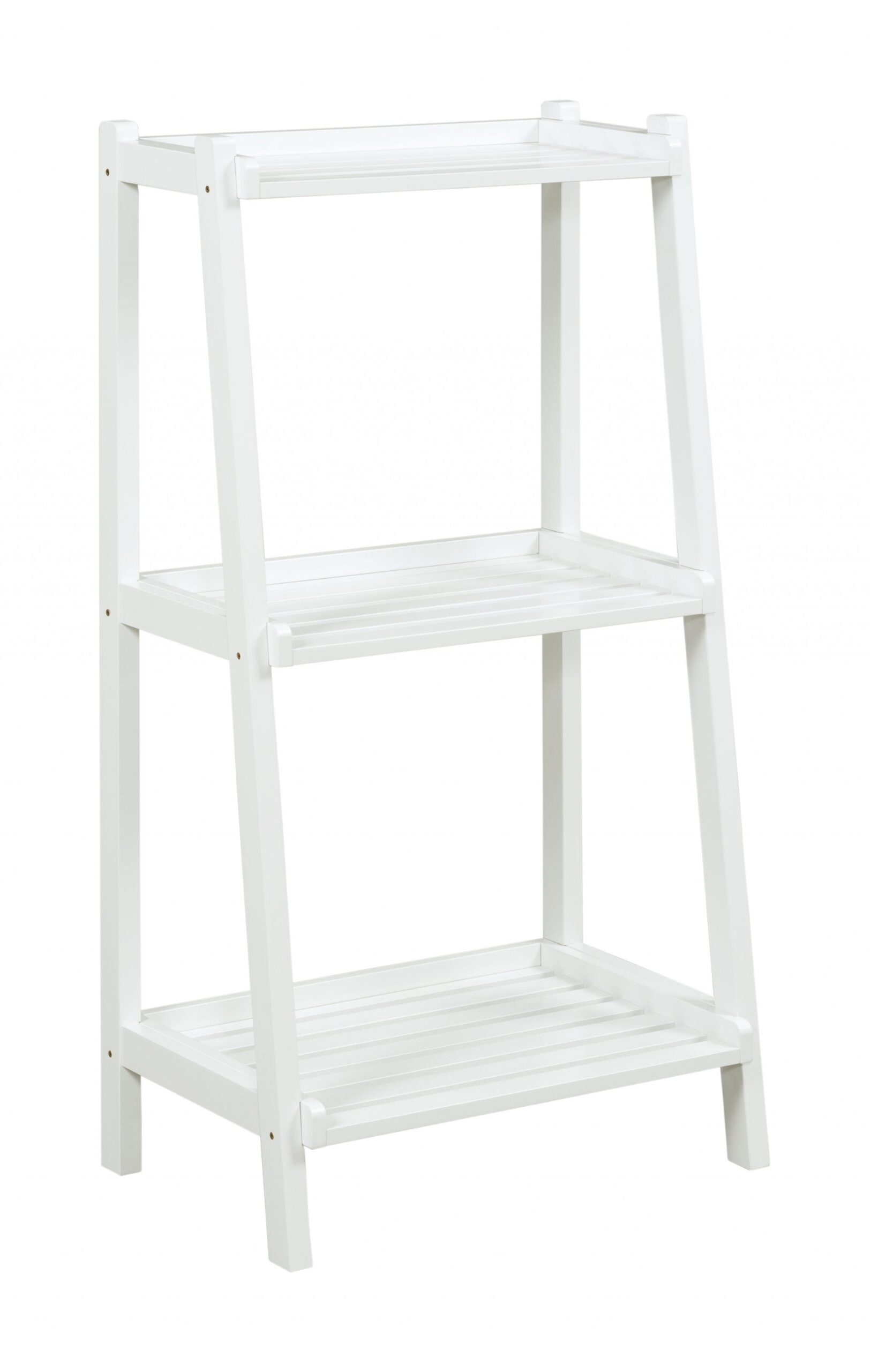 42" Bookcase with 3 Shelves in White