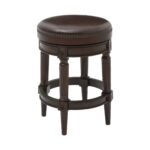 Counter Height Stool in Distressed Walnut Finished