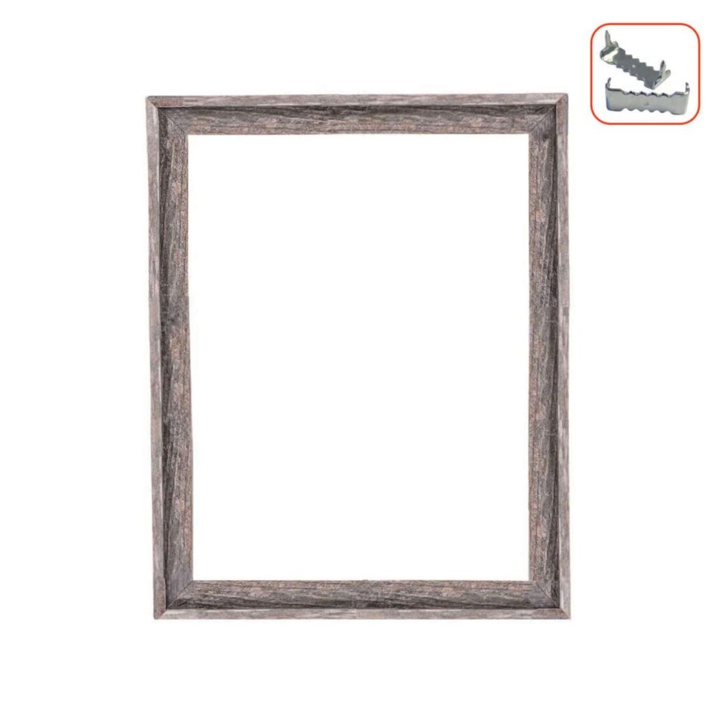 18×24 Weathered Grey Picture Frame with Sawtooth Hangers