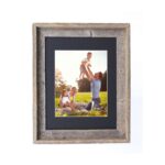 16×20 Rustic Black Picture Frame with Plexiglass Holder