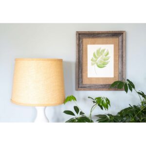 11" x 17" Rustic Farmhouse Rustic Black Wood Frame