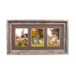 3 – 5×7 Natural Weathered Grey Picture Frame