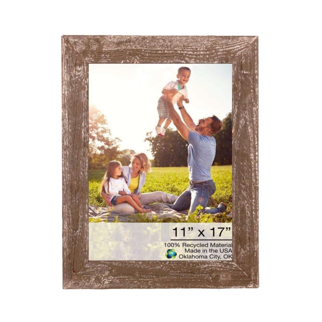 11×17 Rustic Espresso Picture Frame