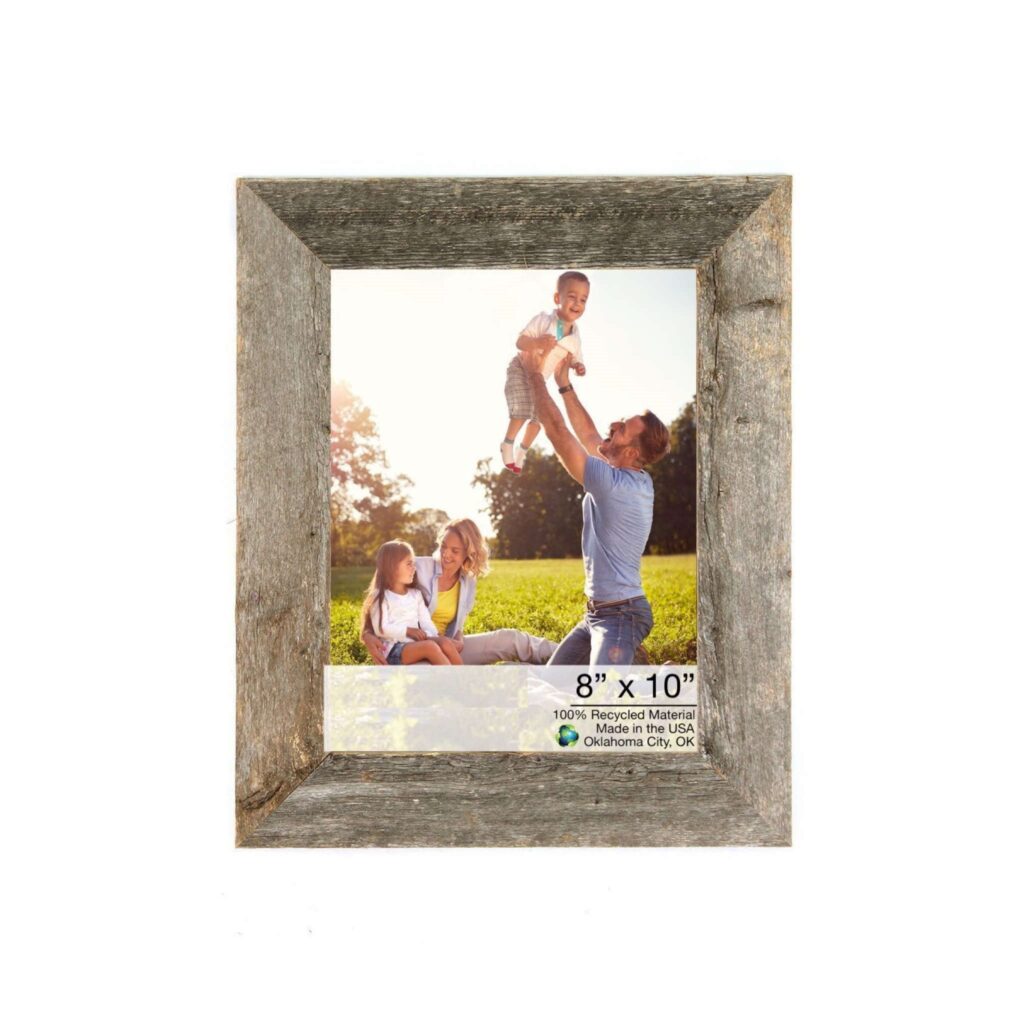 12″x13″ Natural Weathered Grey Picture Frame