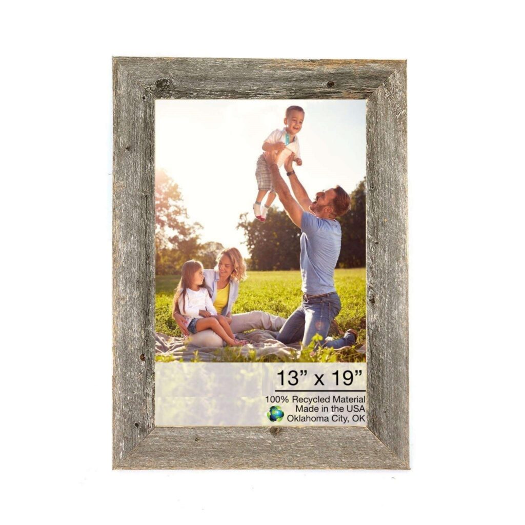 13×19  Natural Weathered Grey Picture Frame
