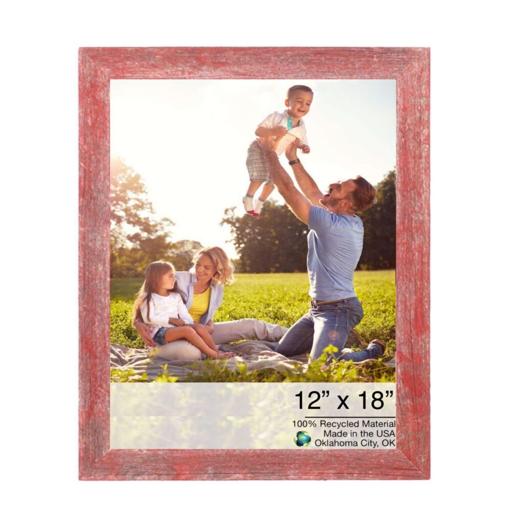 12×18  Rustic Red Picture Frame