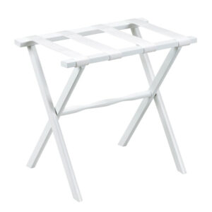 18" Contemporary Teak Shower Stool or Bench with Shelf in Natural Finish
