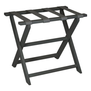58" Black Six Drawer Double Dresser
