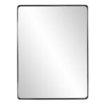 Rectangular Stainless Steel Frame with Brushed Black Finish