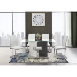 88' X 40' X 30' Weathered Gray Dining Table