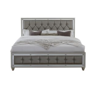Rich Espresso Finish King Bed With Storage