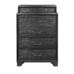 Grey Chest with 6 Drawers