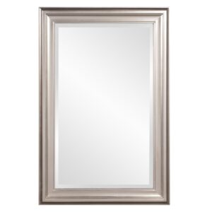 34 x 46 x 2.25 Silver Rectangular  Cosmetic Mirror