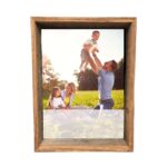 16″ x 20″ Rustic Gray Wood Shadow Box Frame