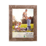 12″ x 24″ Rustic Farmhouse Espresso Wood Frame