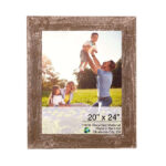 20″ x 24″  Rustic Farmhouse Espresso Wood Frame