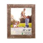 20″ x 28″ Rustic Farmhouse Espresso Wood Frame