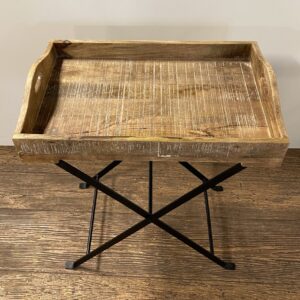 63" Modern Rustic Black Natural and Rattan Buffet Server
