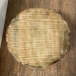 Updated Rustic Round Stump End Table