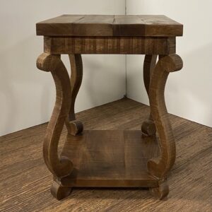 Bronze Metal Side Table
