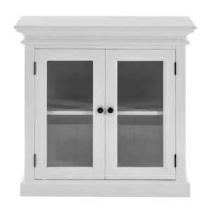 Modern Dark Gray and White Six Cube Storage Bookshelf