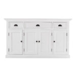 Large Modern Farmhouse White Cabinet