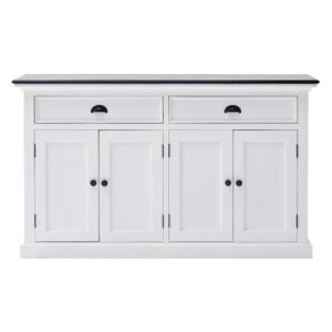 Modern Dark Gray and White Six Cube Storage Bookshelf