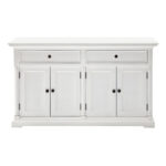 Modern Farm White Two Door Buffet Server