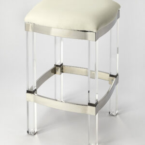 24 X 18 X 18 Yellow Country Cottage Style Wooden Stool