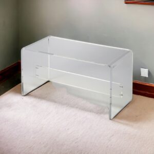 Arched Silver Full-length Standing Mirror