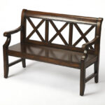 Dark Brown Bench