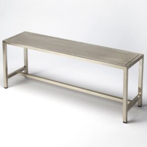 White Modern Farmhouse 94" Dining Table