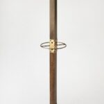 Logan Square Wood & Antique Gold Coat Rack Tree