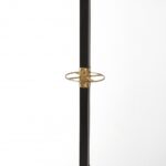 Logan Square Black & Gold Coat Rack Tree
